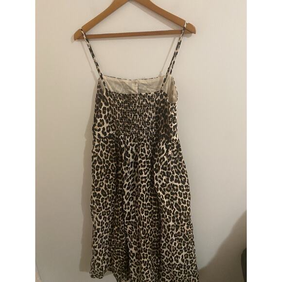 H&M Leopard Dress Size Large - Picture 6 of 10